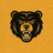 Boston Bruins team logo - black bear head