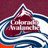 Colorado Avalanche team logo - burgundy mountain peak