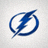 Tampa Bay Lightning team logo - blue lightning bolt