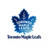 Toronto Maple Leafs team logo - blue maple leaf
